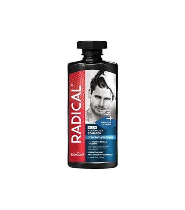Farmona Radical Men Wzmacniający szampon przeciwłupieżowy - 400 ml - cena, opinie, właściwości