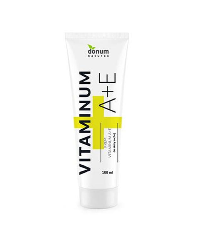 Donum Naturea Vitaminum A+E Krem do skóry suchej - 100 ml - cena, opinie, właściwości