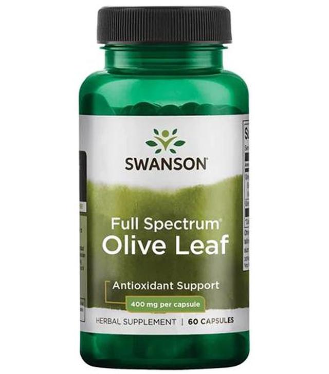 SWANSON Full Spectrum Olive Leaf - 60 kaps.