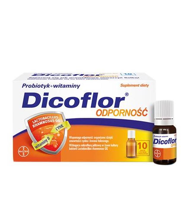 Dicoflor Odporność, płyn, fiolki, 10 sztuk - ważny do 2025-09-30