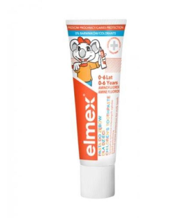 ELMEX Pasta do zębów dla dzieci 0-6 lat, 50 ml