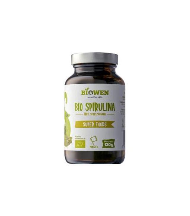 BIOWEN Bio Spirulina proszek, 120 g