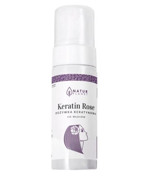 NATUR PLANET Keratin Rose Odżywka keratynowa do włosów - 100 ml - cena, opinie, właściwości