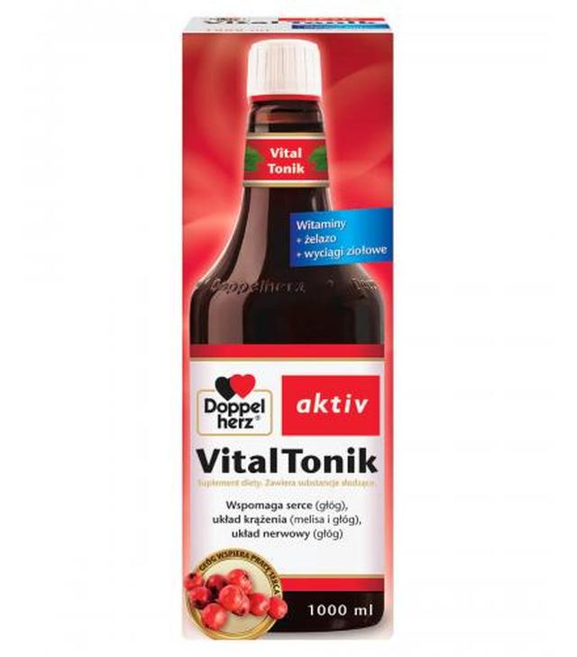Doppelherz Aktiv Vital Tonik, 1000 ml - 1023890 - uszkodzone kartonowe opakowanie