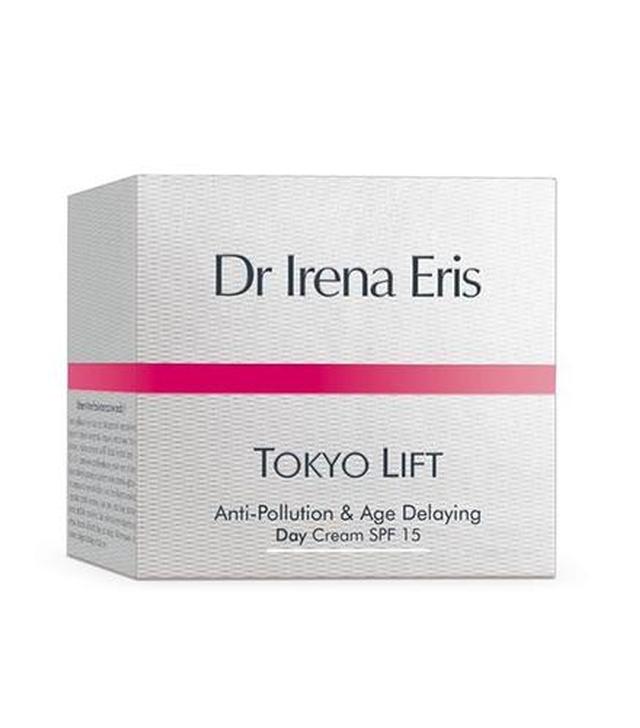 Dr Irena Eris Tokyo Lift Ochronny Krem przeciwzmarszczkowy na dzień Anti SPF 15, 50 ml, cena, opinie, właściwości