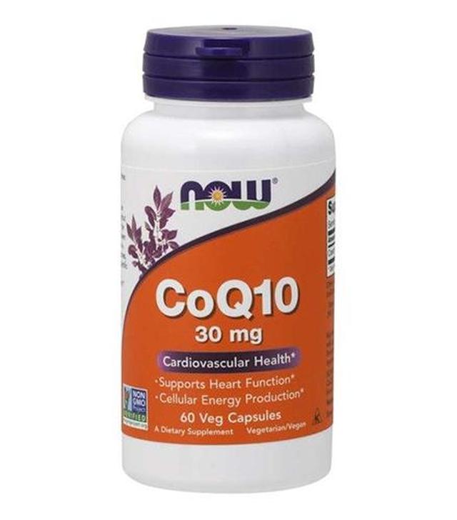 NOW FOODS CO Q10 30 mg - 60 kaps.