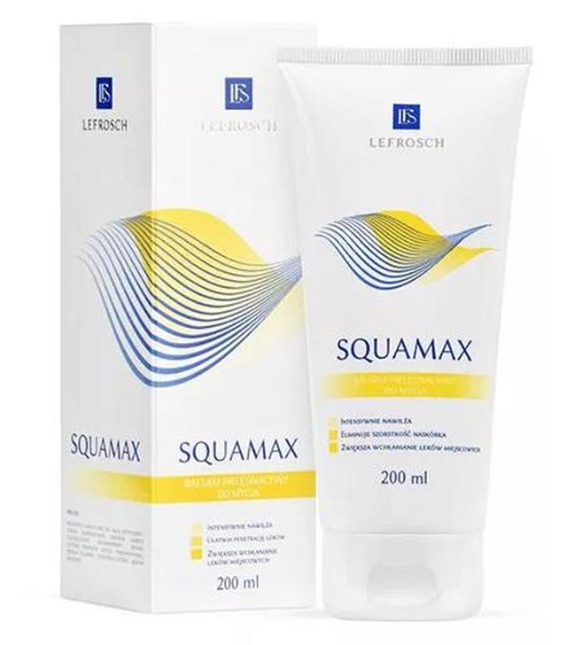 Squamax Balsam pielęgnacyjny do mycia - 200 ml - cena, opinie, wskazania - ważny do 2025-02-28