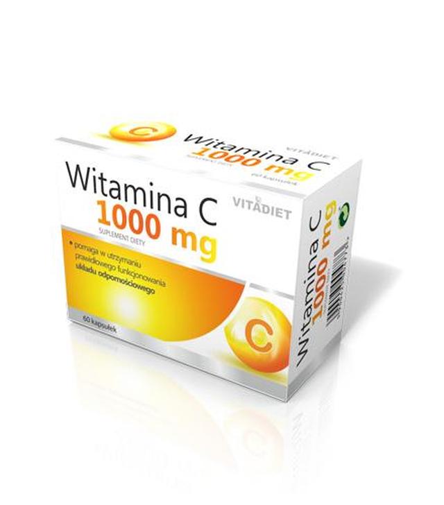 VITADIET Witamina C 1000 mg - 60 kaps.