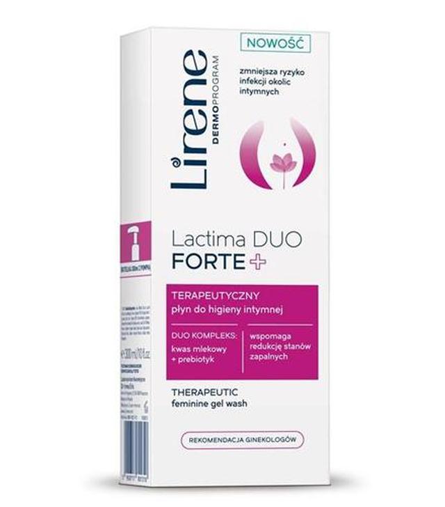 LIRENE LACTIMA DUO FORTE+ Żel do higieny intymnej - 300 ml