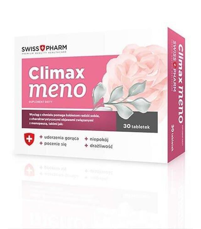 SwissPharm Climax Meno, tabletki, 30 sztuk