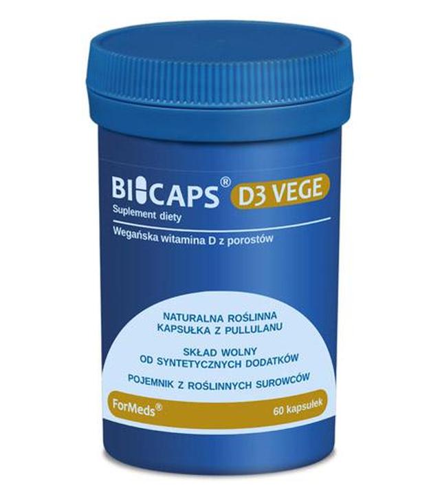 BICAPS D3 Vege - 60 kaps.