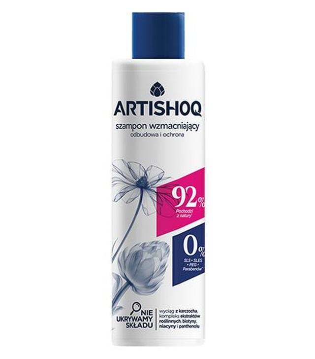 Artishoq, regenerujący szampon wzmacniający, 200 ml