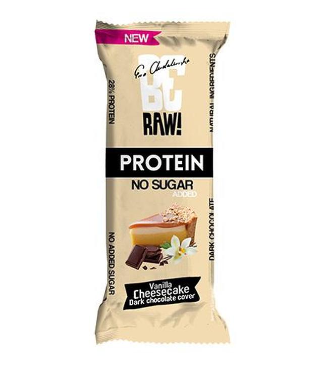 BeRAW! Protein, Baton Proteinowy, 28% białka, sernik waniliowy, 40 g