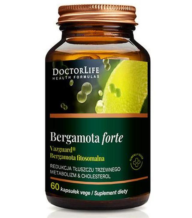 Doctor Life Bergamota Forte VAZGUARD, 60 kapsułek