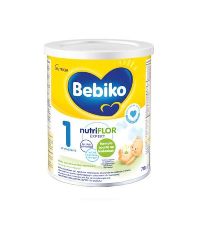Bebiko 1 NUTRIflor Expert, mleko początkowe dla niemowląt, od urodzenia, proszek, 700 g - 1023887 - uszkodzone opakowanie