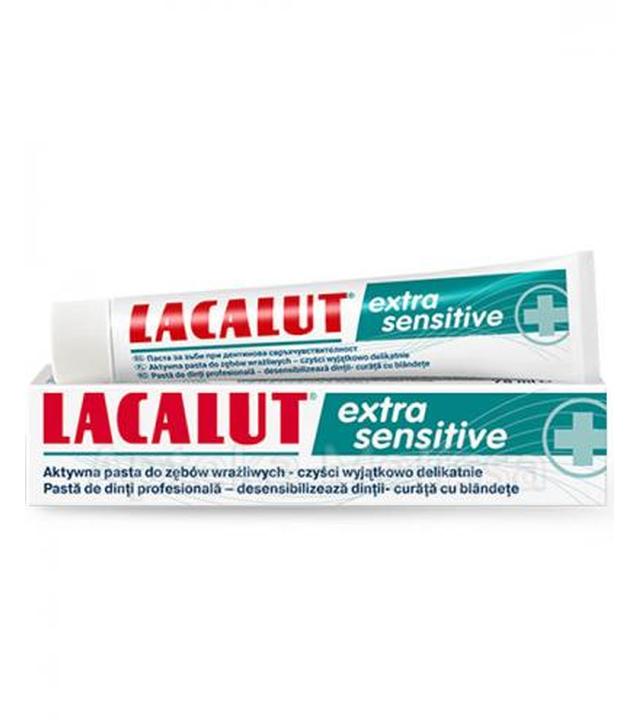 LACALUT EXTRA SENSITIVE Pasta do zębów wrażliwych - 75 ml