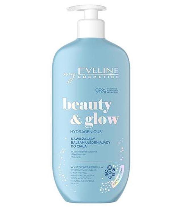 Eveline Beauty & Glow Nawilżający Balsam ujędrniający do ciała, 350 ml, cena, wskazania, właściwości