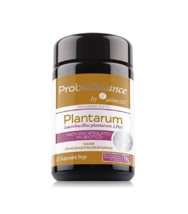 Aliness ProbioBalance, Lactobacillus plantarum LP01 10 mld., kapsułki vege, 30 sztuk