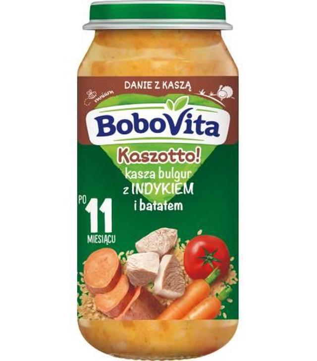 BoboVita Kaszotto! kasza bulgur z indykiem i batatem, po 11. miesiącu, 250 g