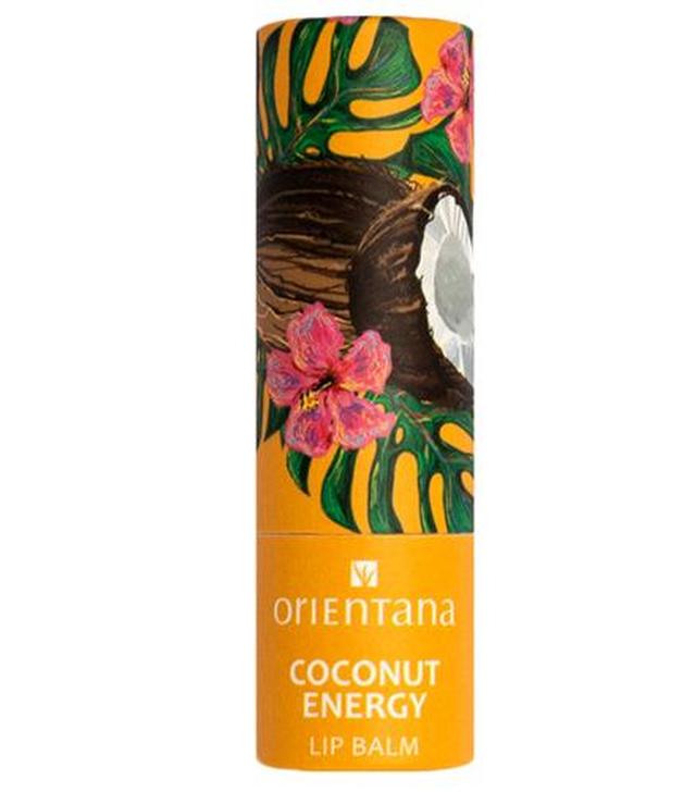 Orientana Naturalny balsam do ust coconut energy - 4,2 g - cena, opinie, właściwości