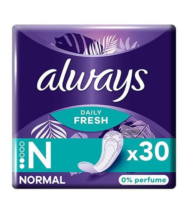 Always Daily Fresh Normal Wkładki higieniczne, 30 sztuk