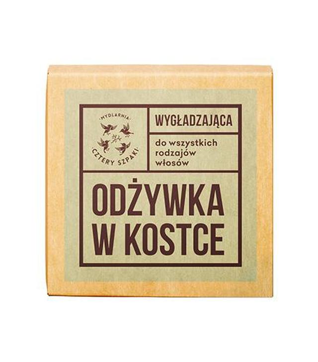 Mydlarnia Cztery Szpaki Odżywka w kostce wygładzająca do wszystkich rodzajów włosów, 55 g