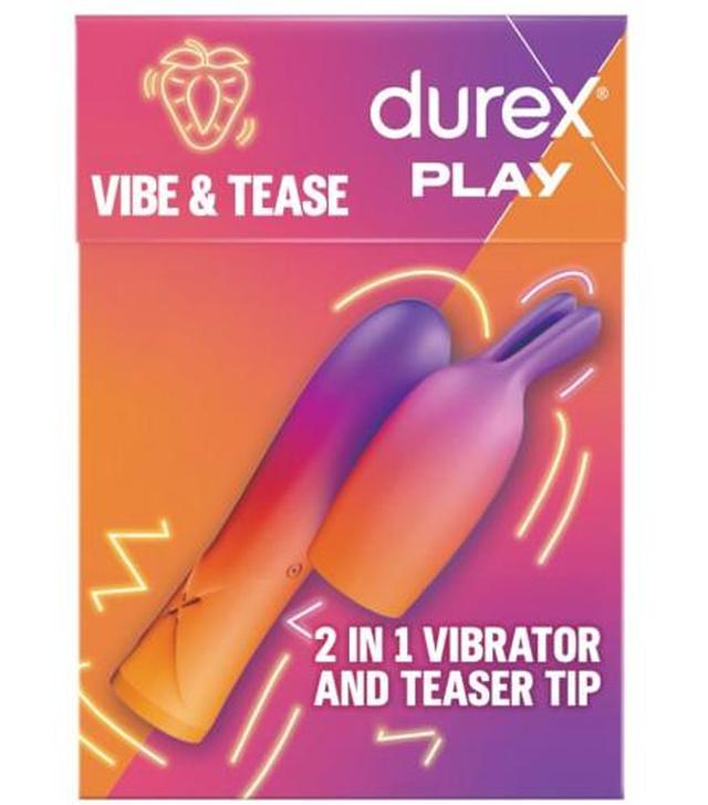 Durex 2 in 1 Vibrator & Teaser Tip, 1 sztuka