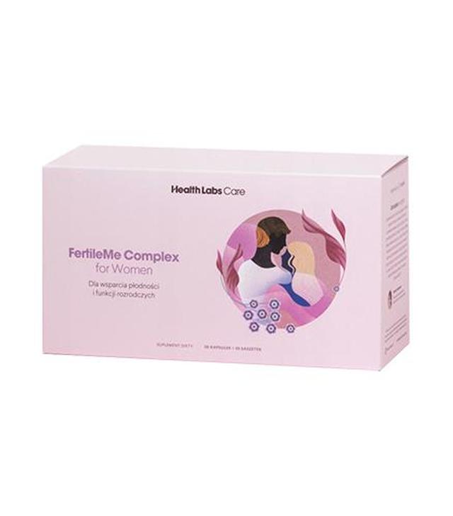 Health Labs FertileMe Complex For Women, 30 kapsułek + 30 saszetek