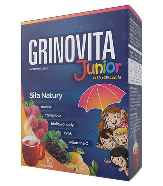 Grinovita Junior, 10 sasz., cena, opinie, dawkowanie
