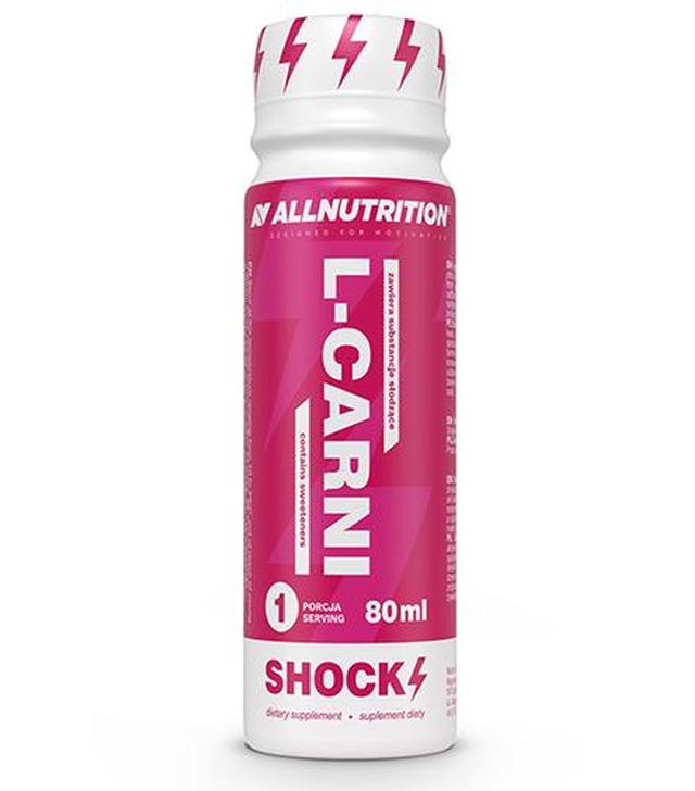 ALLNUTRITION L-Carni Shock - 80 ml - ważny do 2025-09-23