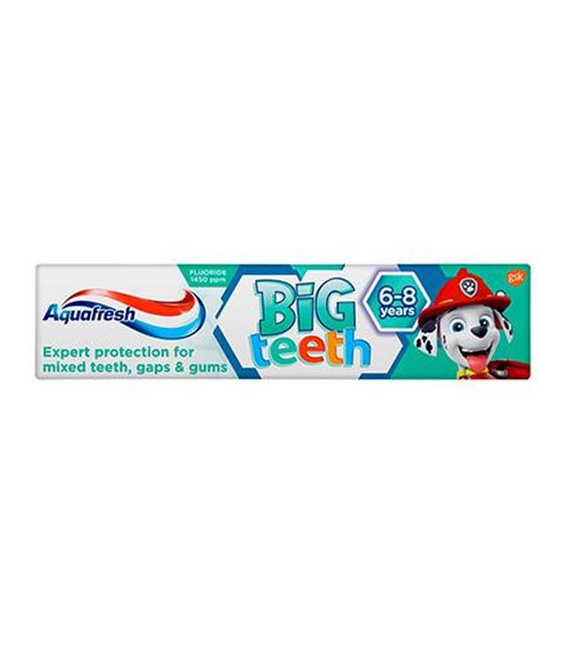 Aquafresh Big Teeth Psi Patrol Pasta do zębów dla dzieci w wieku 6+ lat, 50 ml