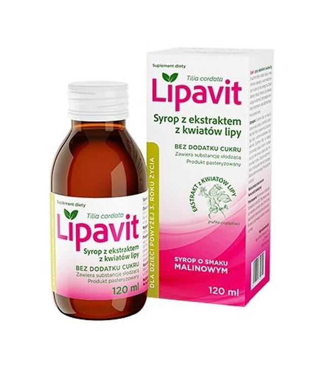 Nature Pharm Lipavit Syrop z ekstraktem z kwiatów lipy, 120 ml