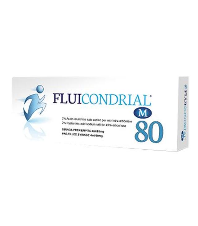 FLUICONDRIAL M 80mg/4 ml 2% kwasu hialuronowego - 1 szt. - cena, opinie, skład