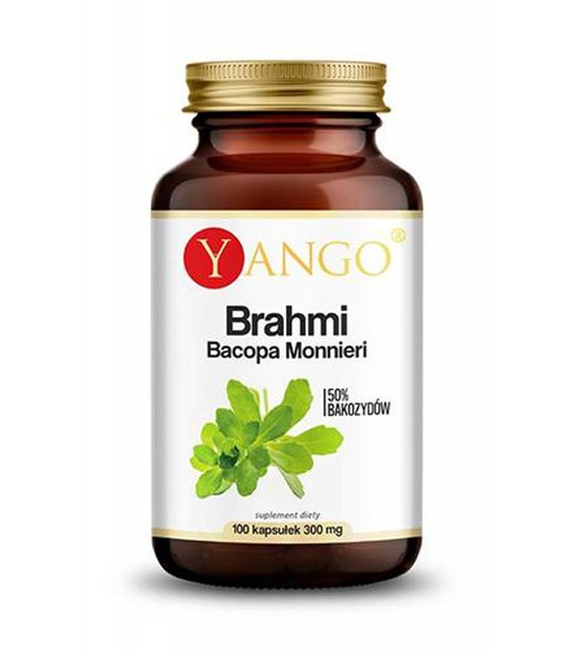 Yango Brahmi Bacopa Monnieri 390 mg - 100 kaps. - cena, opinie, właściwości