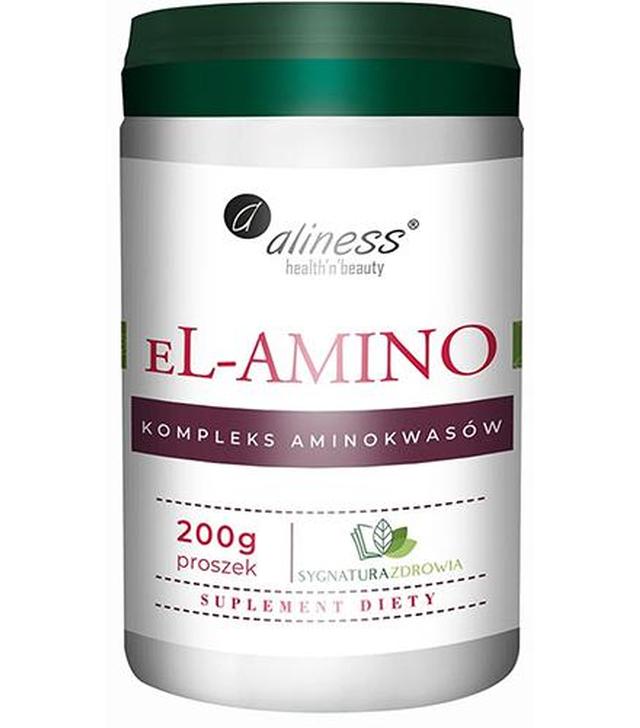 Aliness EL-Amino Kompleks aminokwasów - 200 g - cena, opinie, stosowanie
