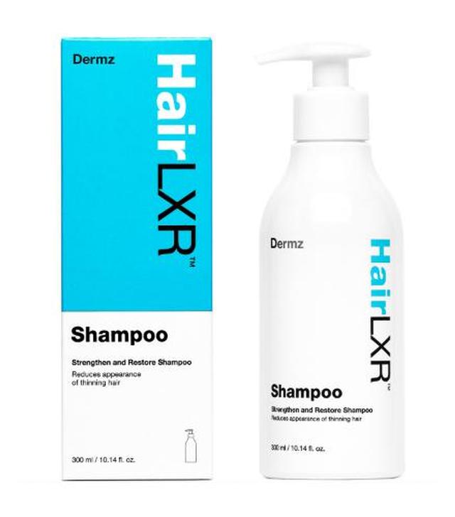Dermz HairLXR Profesjonalny szampon do włosów - 300 ml - cena, opnie, właściwości