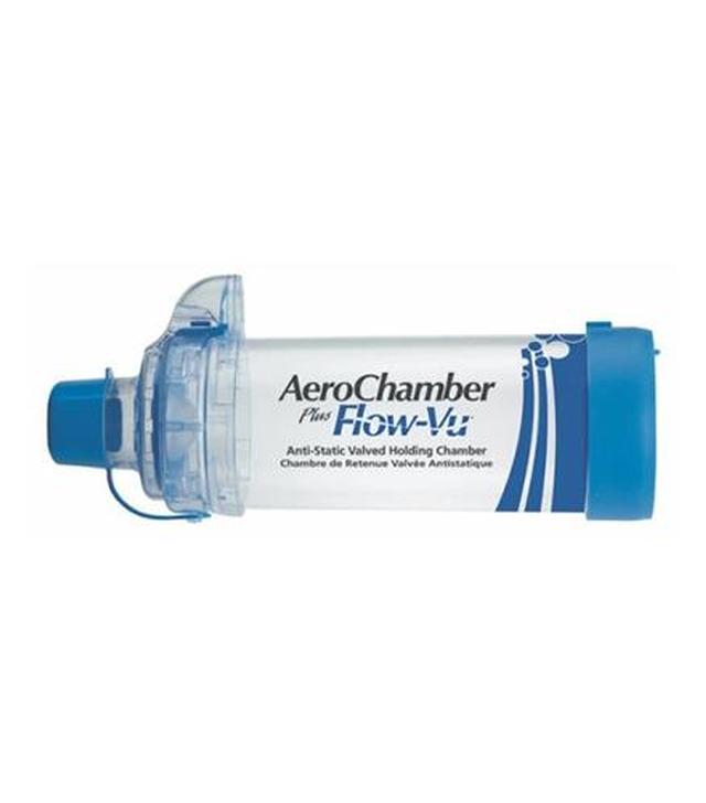 Aerochamber Plus FLOW VU Komora inhalacyjna z ustnikiem dla dorosłych, 1 szt., cena, wskazania, właściwości
