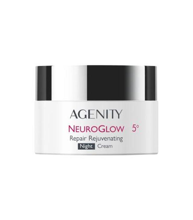 Agenity Neuroglow 5°, Krem odmładzający naprawczy na noc, 50 ml