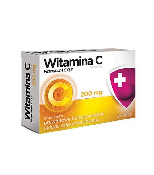 Aflofarm, Witamina C 200 mg, tabletki, 30 sztuk
