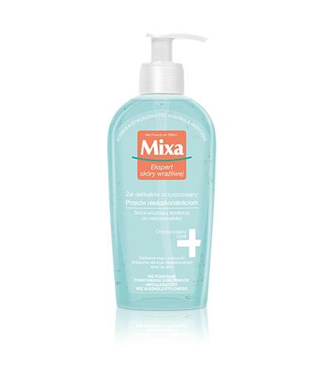 MIXA Żel oczyszczający Przeciw niedoskonałościom - 200 ml - cena, opinie, właściwości