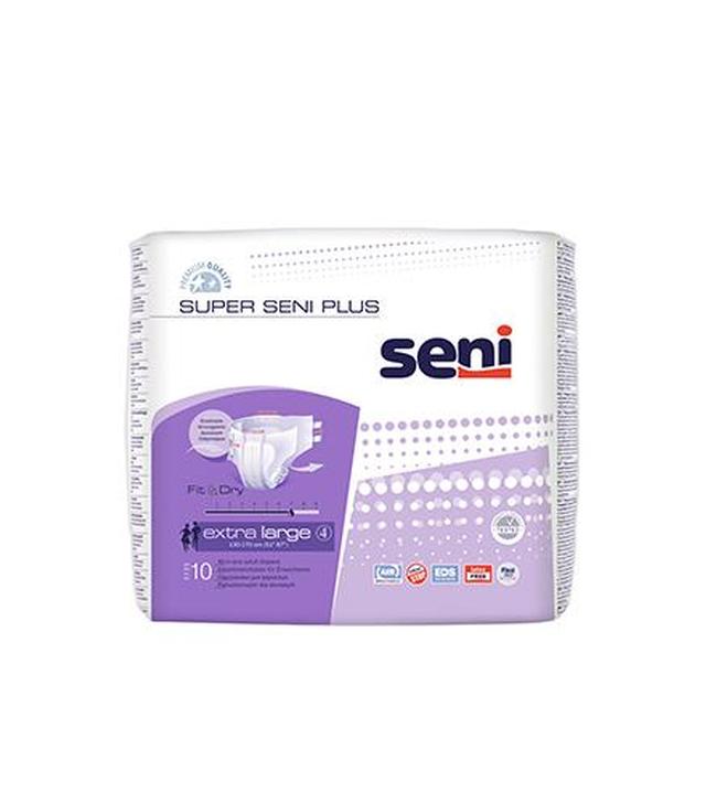 Seni Super Seni Plus Extra Large A10 Pieluchomajtki, 10 sztuk
