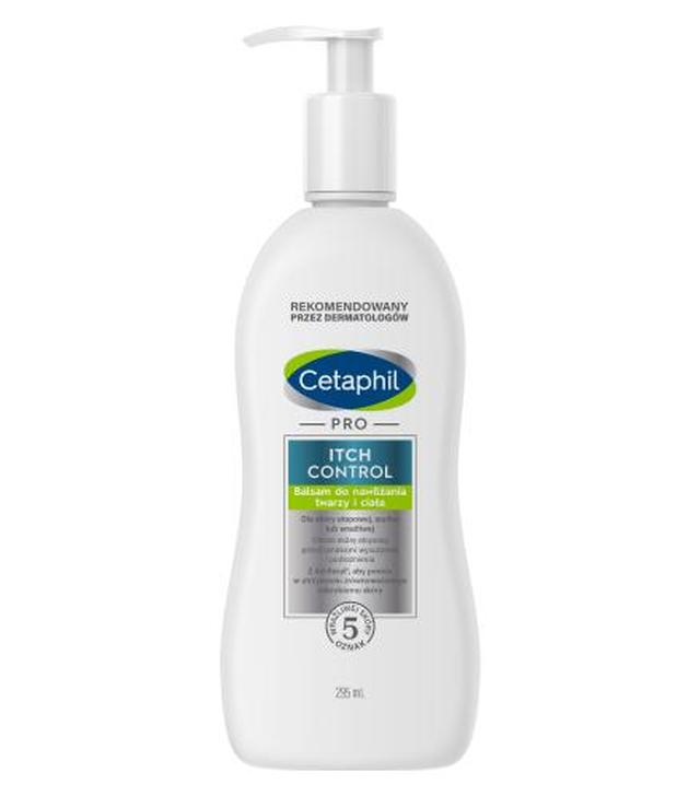 CETAPHIL PRO ITCH CONTROL Balsam do nawilżania twarzy i ciała. Do atopowej, suchej lub wrażliwej skóry dzieci i niemowląt, 295 ml