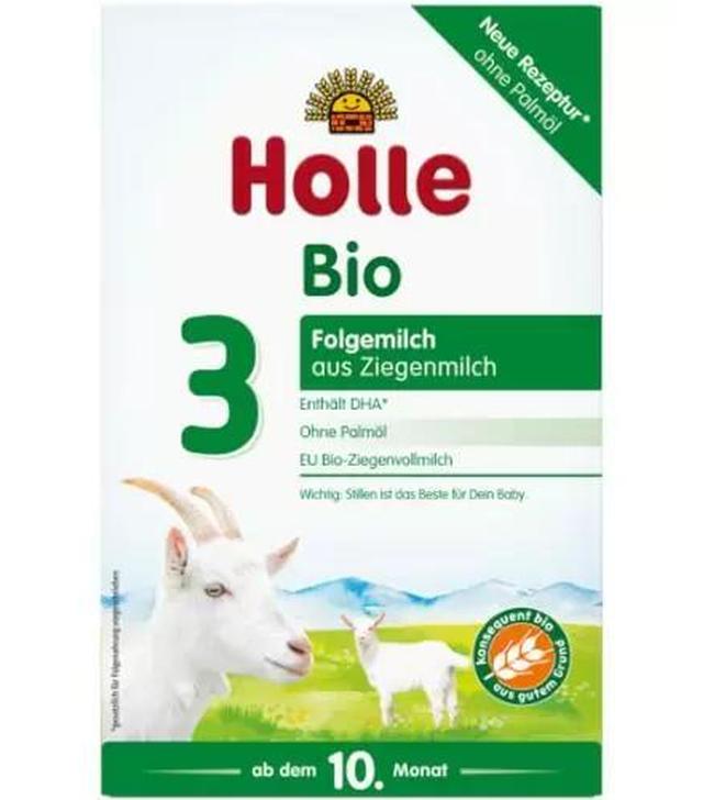 Holle  BIO 3 Mleko kozie dla niemowląt od 10. miesiąca, 400 g