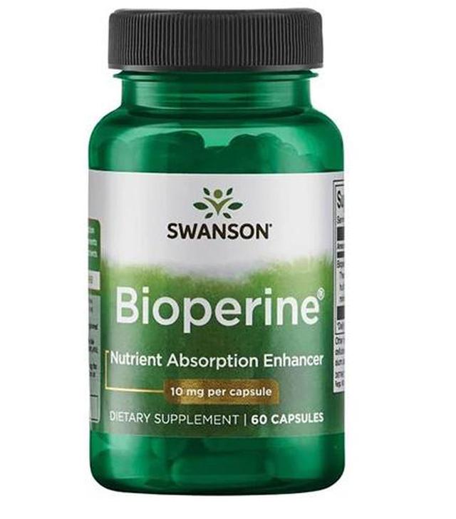 SWANSON Bioperine 10 mg - 60 kaps.