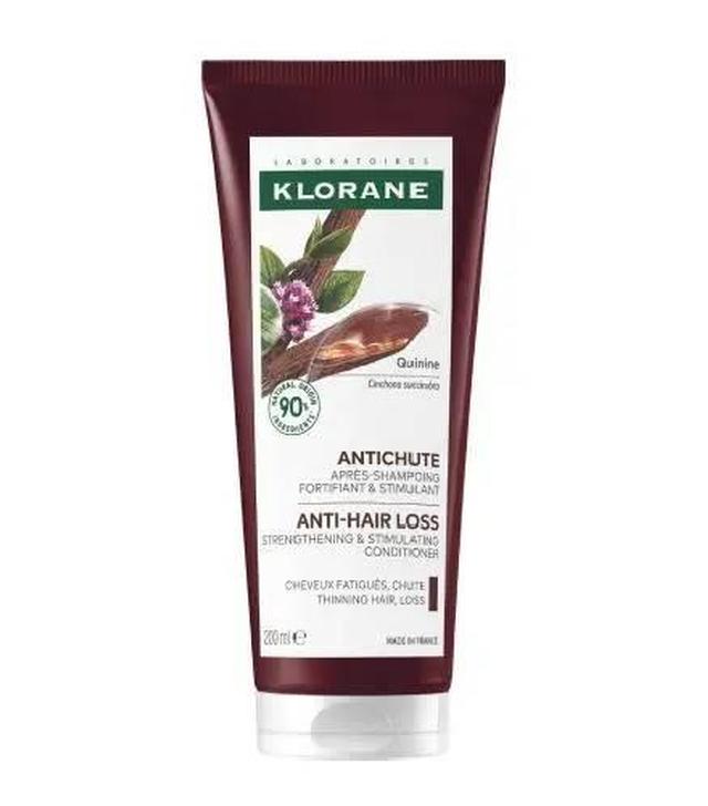 Klorane Przeciw wypadaniu włosów Odżywka wzmacniająca i stymulująca z chininą, 200 ml