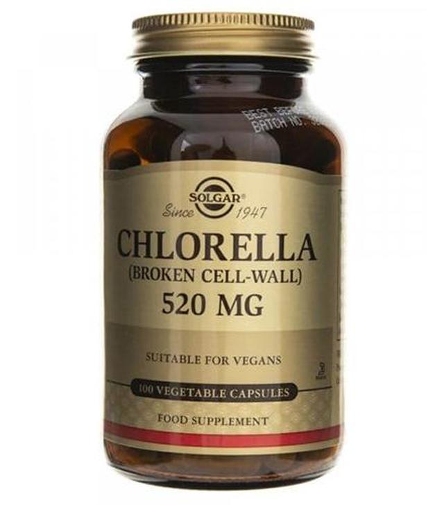 SOLGAR CHLORELLA 520 mg - 100 kaps.