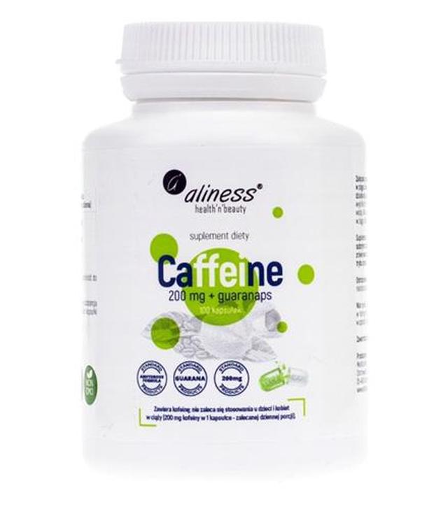 ALINESS Caffeine 200 mg + guarana - 100 kaps.
