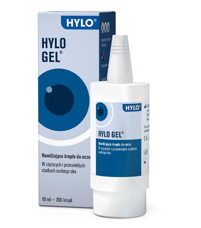 HYLO-GEL Krople do oczu - 10 ml