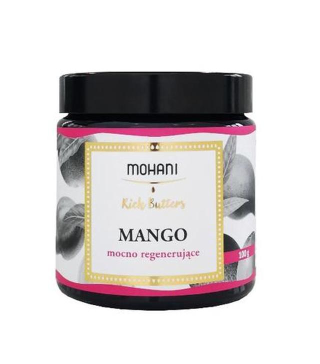 Mohani Masło z pestek mango mocno regenerujące - 100 g - cena, zastosowanie
