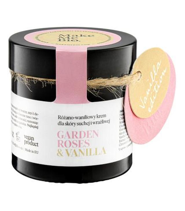 Make Me Bio Garden Roses & Vanilla różano-waniliowy krem dla skóry suchej i wrażliwej 60 ml